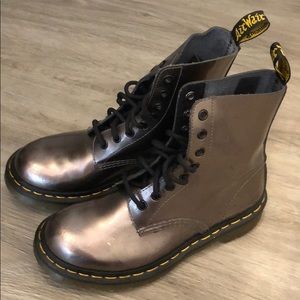 Dr. Marten grey boots
